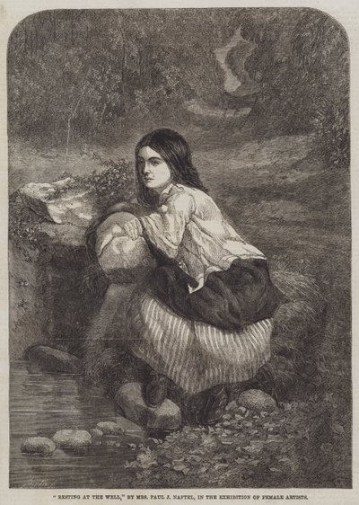Riposo al pozzo da Paul Jacob Naftel